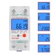 thumbnail image 2 of Kenally Medidor de energía para el hogar DDS6619-013, medidor eléctrico monofásico de alta precisión con retroiluminación, 230V, mejora Medidores de medidas dimensionales, 2 of 6