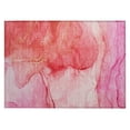 thumbnail image 2 of Addison Rugs Chantille Indoor/Outdoor Transitional Watercolors Pink Washable Rectangle Rug, 1'8" x 2'6", 2 of 6
