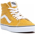 thumbnail image 4 of 21.5 cmAmarillo dorado/blanco.Sk8-Hi Unisex Casual High-Top Skate Shoes, Comfortable and Durable in Signature Waffle Rubber Sole, 4 of 5