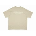 thumbnail image 2 of Fear of God Men's Essentials Classic Short Sleeve Tee Heather Stone, from StockX, 2 of 3