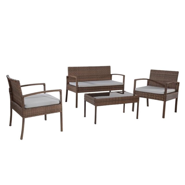 W Unlimited SW2203DBLG Temptation Collection Conversation set. Brown Color
