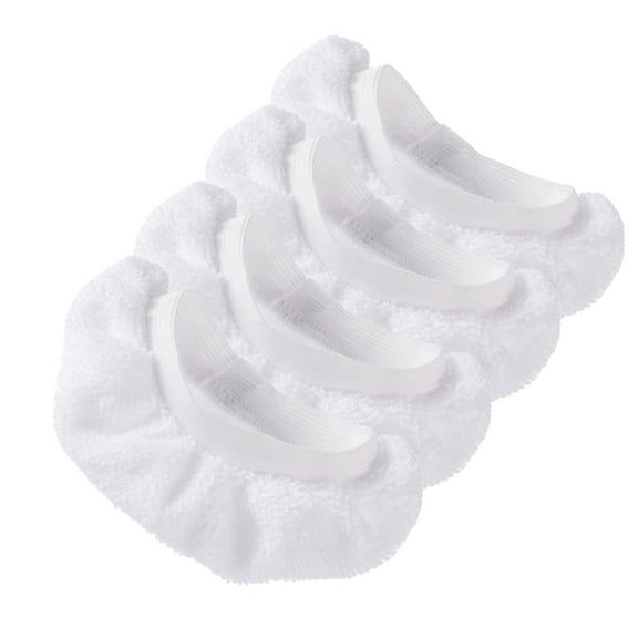 4 Pieces Washable Reusable Steams Mop Pad for Handheld Steams Cleaner Microfiber Cloths for Various Surfaces