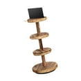 thumbnail image 5 of yuksok Bracelet Display Stand 3 Tier Wood Sturdy Jewelry Hanger Bracelet Holder for Selling Jewelry Storage Rack for Anklets Bangles Coffee, 5 of 9