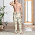 thumbnail image 5 of Mens Pajama Pants - Soft Sleep & Lounge Pants for Men, Bike Pattern Farmhouse Cuteness Casual PJ Bottoms Pants with Pockets, 5 of 5