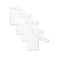 thumbnail image 2 of Carter's 4-Pack Kimono Side-Snap Tees- White -3 Months, 2 of 2