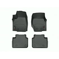 WeatherTech Custom Fit FloorLiners compatible with 2022-2024 Jeep Grand Cherokee L - 1st & 2nd Row (2-pc. Rear Liner), Black