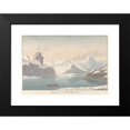 thumbnail image 2 of Charles Hamilton Smith 14x11 Black Modern Framed Museum Art Print Titled - Snug Corner Cove Prince William's Sound, 2 of 5