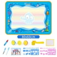 thumbnail image 2 of Water Drawing Board, Creative Graffiti Pad, Durable Plastic Frame, Smooth Surface, for Young Ones Ages 3-8, Portable Activity Station, Non-toxic Ink, Travel Fun, Educational Toy, Gift for, Ihhxbz, 2 of 8