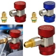 thumbnail image 5 of Adjustable R134A Adapter Fittings Quick Coupler High Low Freon Manifold Ga, 5 of 9