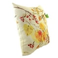 thumbnail image 3 of Fall Golden Glory Pillow Knife Edge Fabric Leaves Berries Slgldg, 3 of 3