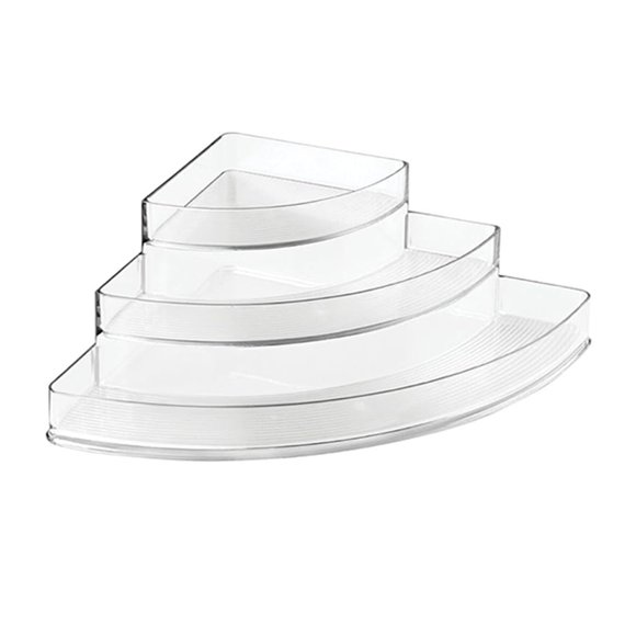 Caja de Almacenamiento de Esquina para Escritorio, Estante de Almacenamiento, Escalera de Almacenamiento para Productos para el Cuidado de la Piel