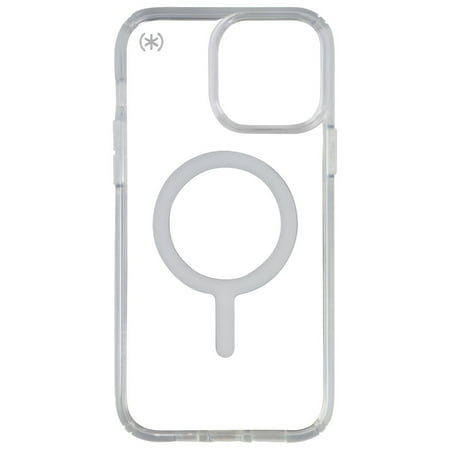 Speck - Presidio Perfect-Clear with MagSafe Hard Shell Case for iPhone 13 Pro Max & iPhone 12 Pro Max - Clear