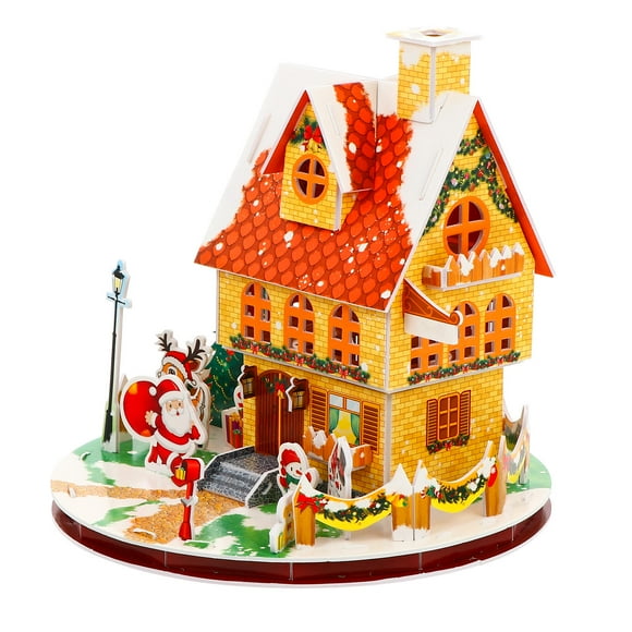 BRIGHTFUFU 1 Set Christmas Jigsaw Puzzle Multi Paper for Daily Life Enjoyment
