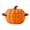 L, variant on KGJQ Dutch Oven Pot with Lid, Pumpkin Pottery Dessert Saucepan, Double-Ear Mini Baking Dish, Cute Pumpkins Bowl, Ceramic Stockpot, Multipurpose Pumpkin-Shaped Casserole