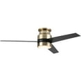 thumbnail image 6 of 52" Indoor Low Profile Ceiling Fan with Light Reversible 3 Blades Black/Gold, 6 of 6