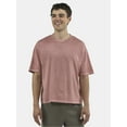 thumbnail image 2 of No Boundaries Boxy Cropped Tee, 2-Pack, Men's and Big Men's, 2 of 7