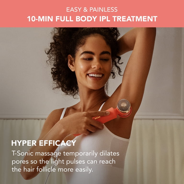 FOREO PEACH 2 IPL Hair Removal Device + Calming IPL PEACH Cooling