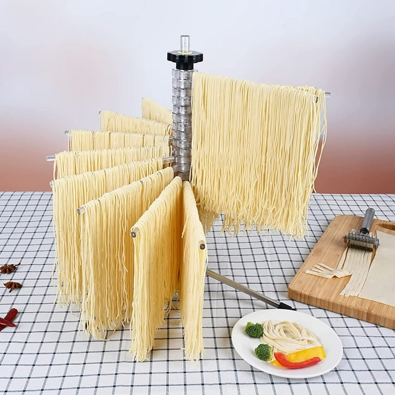 Tohuu Pasta Rack Wooden Noodle Fisherman Pasta Holder with 12 Arms Spaghetti  Drying Rack Noodle Stand for Making Pasta Maker Noodles well-suited 