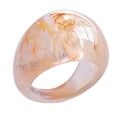 thumbnail image 1 of Plastic Ring Dyed Decorative All Match Resin Ring Acrylic Ring for Woman Man, 1 of 10