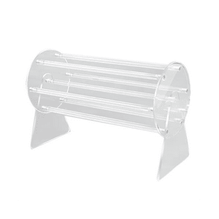 

Acrylic Claw Clip Organizer Holder 360Degree Rotating Claw Clip Holder and Storage Hair Clip Organizer Display for Women
