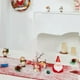 thumbnail image 4 of Candelabro navideño de metal con forma de reno | Adorno navideño de hierro con forma de campana | Decoración festiva en marrón dorado | Idea de regalo para centro de mesa de invierno, 4 of 6