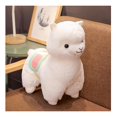 thumbnail image 1 of Llama Peluche Animal Muñeca Grande Peluche Abrazo Almohada Suave,Blanco 50cm,11 Afortunado Sencillez, 1 of 3