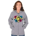 thumbnail image 4 of Betty Boop Conversation Hearts Cute Zip Hoodie Sweatshirt Women Brisco Brands S, 4 of 6
