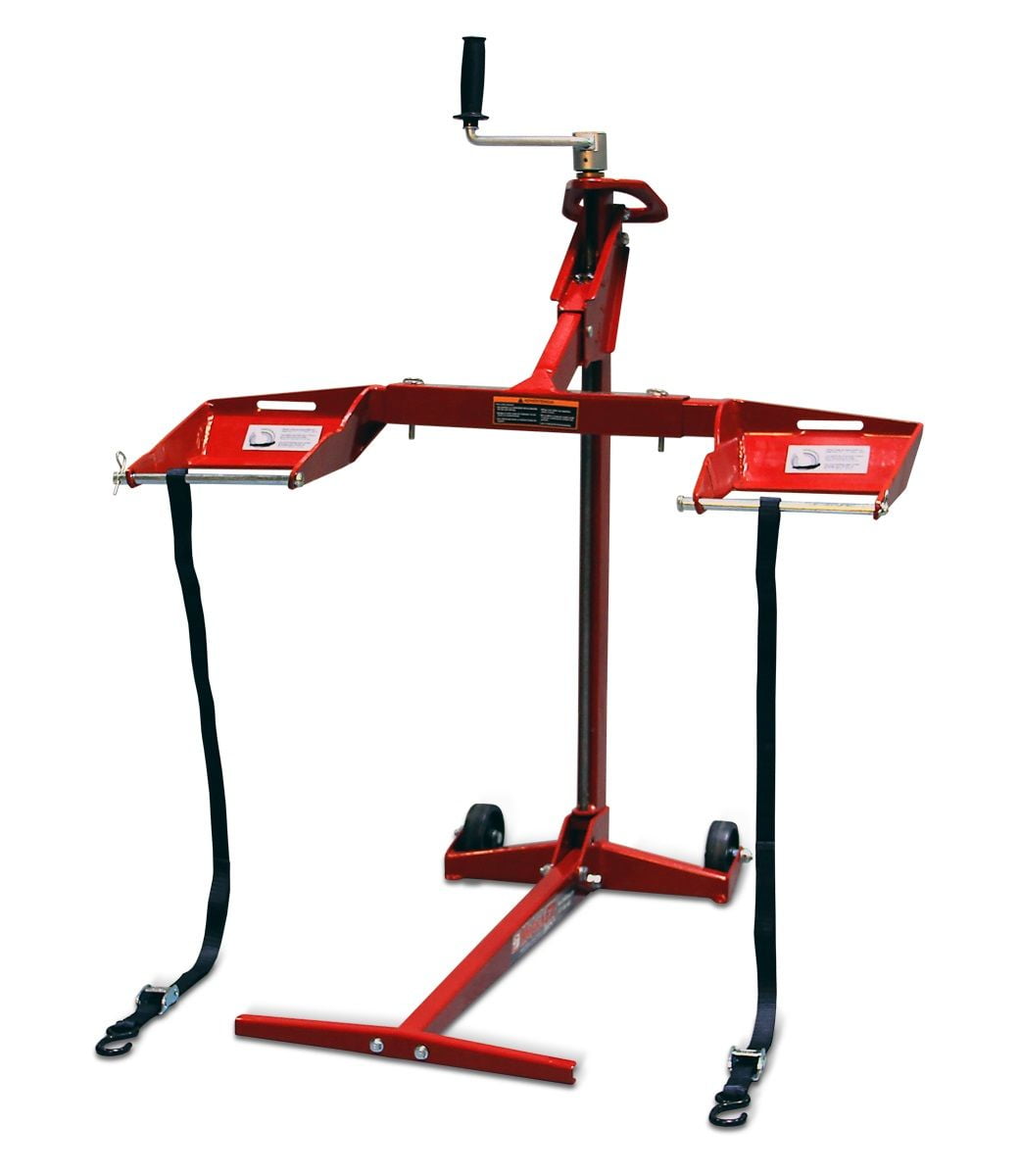 Pro-Lift Lawn Mower Lift 350 Pound Capacity Solid Steel Effortless Lifting Jack 