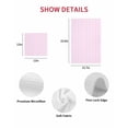 thumbnail image 7 of Pink White Stripe Kitchen Dish Towels for Drying Dishes Set of 2, Modern Minimalist Geometric Striped Waffle Weave Microfiber Hand Tea Bathroom Towels Quick Dry & Absorbent Towel 12x12, 7 of 7