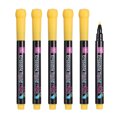 thumbnail image 1 of Uxcell Liquid Chalk Markers, 6Pcs Whiteboard Markers Fine Tip Dry Wipe Pens Colorful Wet Erase Chalk for Whiteboard LED Note Board Blackboard Planning Glass, Yellow, 1 of 6