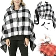 thumbnail image 4 of BotaniNest Multifunctional Blanket Heated Shawl USB Heated Shawl Warm Blanket Heated Mat Extra 150cm Extension, 4 of 6