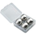 thumbnail image 1 of Cubes de Glace de Football, Forme de Ballon de Football Roches de Refroidissement de Whisky en Acier Inoxydable Glaçons Réutilisables pour le Refroidissement des Boissons à Base de Vin, 1 of 5