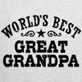 thumbnail image 3 of CafePress - World's Best Great Grandpa Zip Hoodie - Zip Hoodie, Classic Hooded Sweatshirt with Metal Zipper, 3 of 4