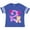 Football Blue and White, variant on Inktastic Second Birthday with Cute Puppy and Butterflies Boys or Girls Toddler T-Shirt