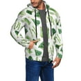 thumbnail image 3 of Zip Up Hoodies for Men - vegetable Asparagu Long Sleeve Comfrt Men'S Fashion Hoodies & Sweatshirts, Jackets for Men Hoodies Pullover Clothing Clothes with Pouch, 3 of 5