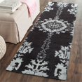 thumbnail image 3 of Safavieh Stone Wash 6' X 9' Hand Knotted Rug in Charcoal, 3 of 10