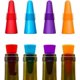 thumbnail image 3 of 8 Pices De Bouchons Vin, Reemplazo Rutilisable De Scellant De Bouteille De Boisson En Silicone Avec Poigne Pour Le Lige Pour Garder Le Vin Fra, 3 of 5