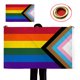 thumbnail image 5 of 90x150cm bandera arcoíris Gay banderines de poliéster para lesbianas Gay Bisexual Ndcxsfigh Nuevos Originales, 5 of 8