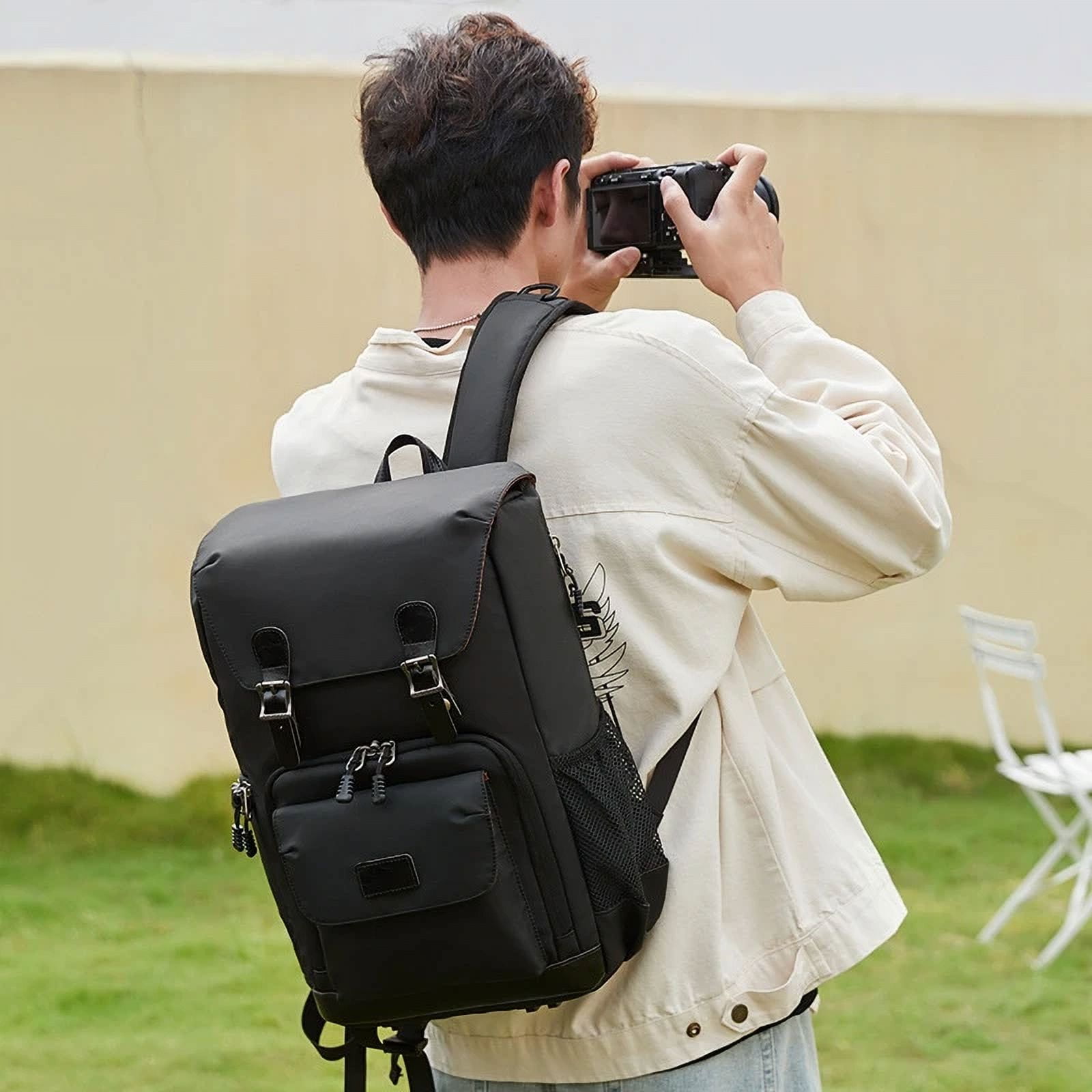 Anti theft Large Capacity Professional Camera Bag Waterproof and Wear resistant Camera Backpack Suitable for Canon Nikon Sony Anti theft model