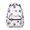 Pioneer Flower Floral-1, variant on Pioneer Flower Floral Print Pattern Backpack for School, Cute School Bag with Adjustable Shoulder Straps and Padded Back, 15.3"x11"x7.1"