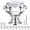 Clear-Silver, variant on Crystal Cabinet Knobs 30 Pack, 1-3/16 inch Drawer Knobs for Dresser with Two Screws, Diamond Glass Pulls Handles Home Upgrade Spring Renovation (30mm, 30Pack, Clear-Silver)
