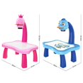 thumbnail image 2 of Mesa de pintura de proyección escritorio de aprendizaje infantil con soporte desmontable para educación temprana para niños ANGGREK Otros, 2 of 8