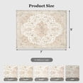 thumbnail image 6 of CHITOOMA 5'x7' Boho Area Rugs for Living Room, Machine Washable Stain Resistant Non-Shed Carpet, Floral Area Rug with Non-Slip Backing for Bedroom, Dining Room, Dorm, Office, 6 of 9