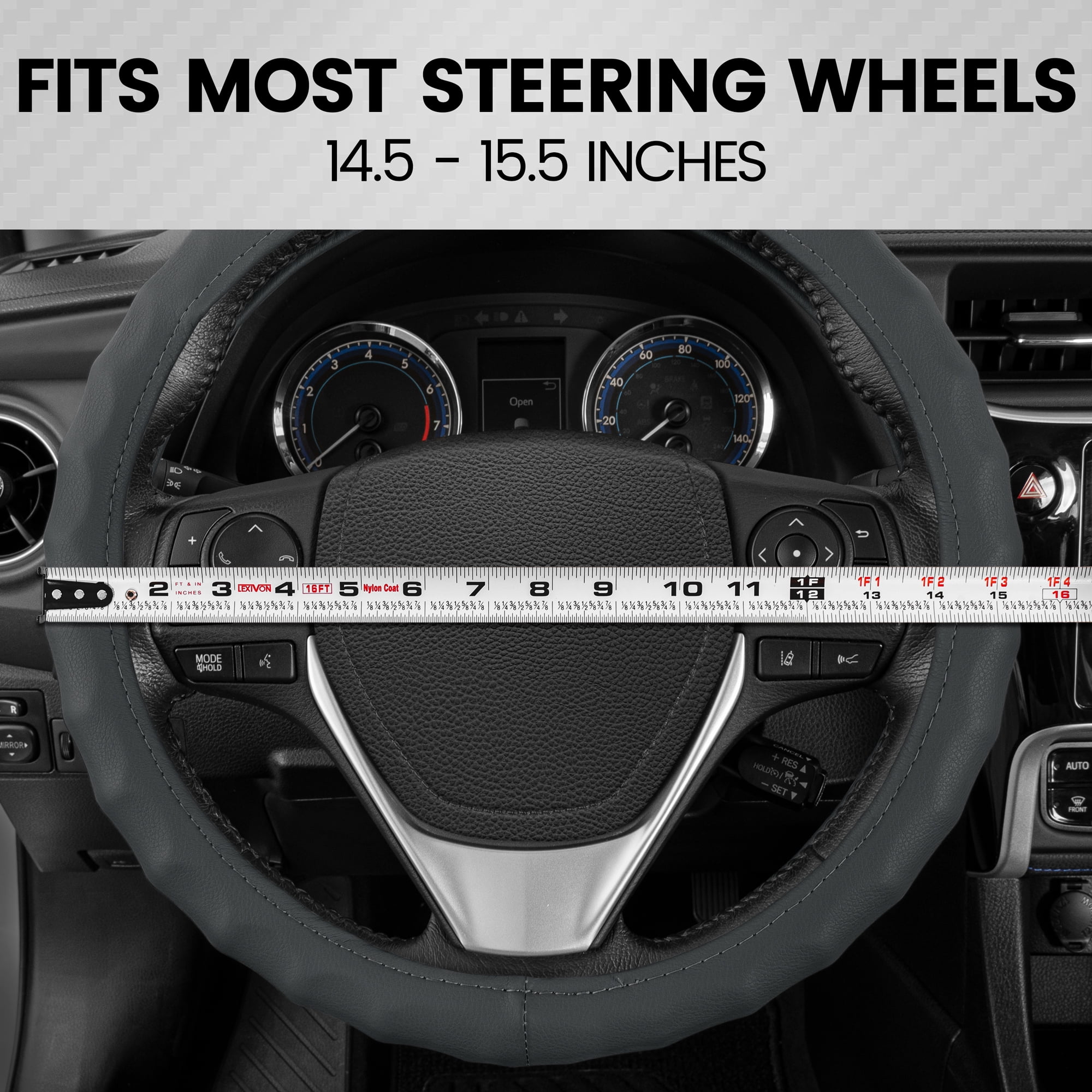 14 inch steering wheel cover discount