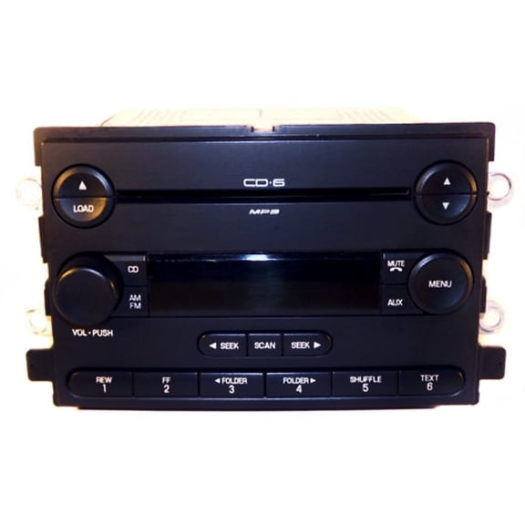 Restored 2005-2007 Ford Five Hundred Mercury Montego AM FM mp3 6 Disc CD 5G1T-18C815-FB (Refurbished)