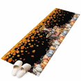 thumbnail image 6 of Bathtub Cow Fall Kitchen Runner Rug 2x6 Washable Runners for Hallway Non Slip Thanksgiving Pumpkin Sunflower Maple Black Large Area Rug Indoor Floor Carpet for Bathroom Laundry Entryway Bedroom, 6 of 8
