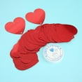 thumbnail image 4 of 100 Uds. Confeti en forma de corazón rojo papel plástico chatarra cumpleaños boda fiesta decoración del Día de San Valentín láser, 4 of 5