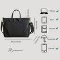 thumbnail image 6 of LinYooLi Laptop Tote Bag for Men Women Computer Work Bag with Trolley Sleeve Waterproof Handbag Shoulder Bag 15-16L, 6 of 6