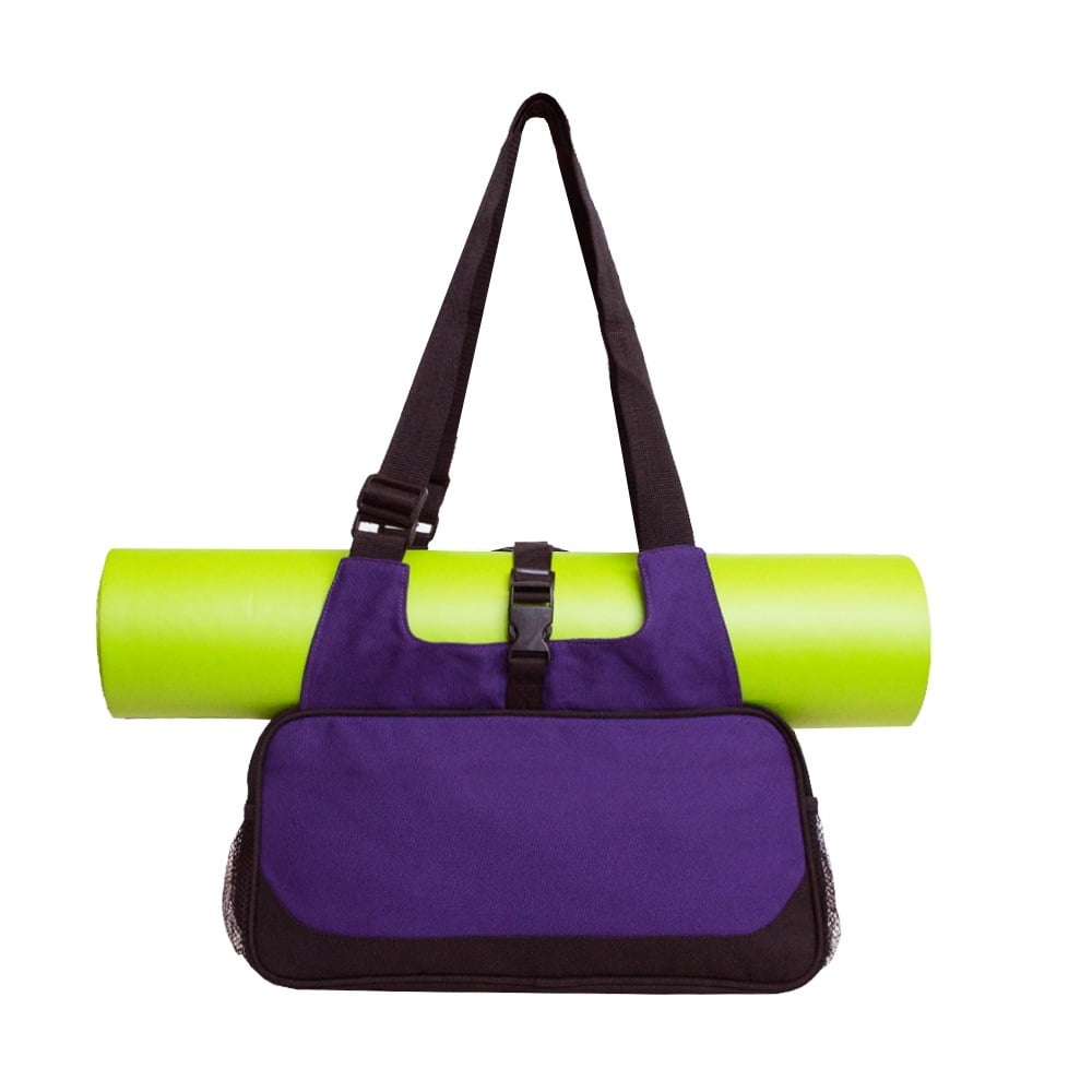 gym bag with yoga mat holder
