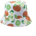 thumbnail image 3 of CoCopeaunts Summer Cotton Bucket Hat Women Men Bob Outdoor Hip Hop Caps Reversible Foldable Fisherman Hat Casual Travel Gorros Panama, 3 of 8